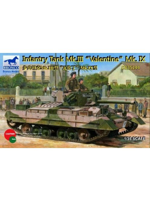 Bronco Models - Infantry Tank Mk.III Valentine Mk.IX