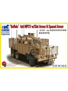   Bronco Models - BUFFALO 6x6 MPCV w/Slat Armor & Spaced Armor Version