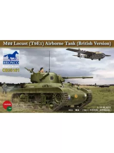   Bronco Models - M22 Lucust (T9E1) Airborne Tank (British Version)