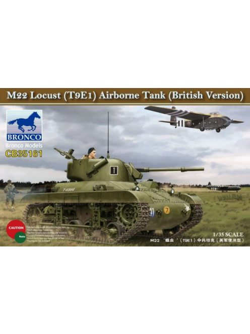Bronco Models - M22 Lucust (T9E1) Airborne Tank (British Version)