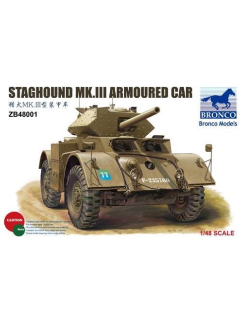 Bronco Models - Staghound Mk.III Armoured Car