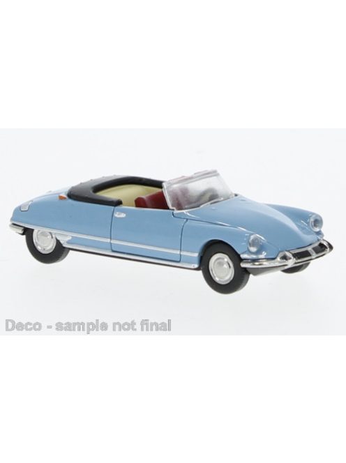 Brekina - Citroen DS Cabrio, hellblau, 1963, 1:87