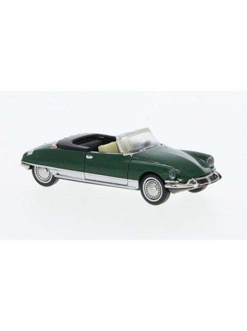 Brekina - Citroen DS Cabrio, dunkelgrün, 1963, 1:87