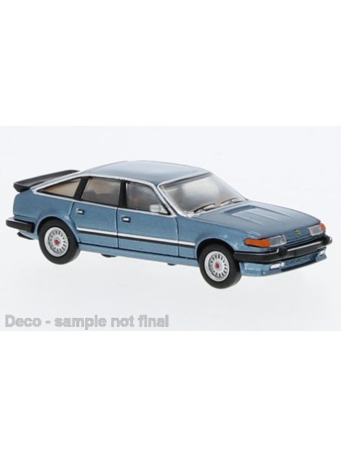Brekina - Rover 3500 SD1, blau, 1982, 1:87