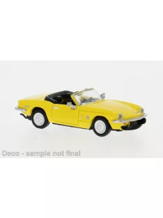 Brekina - Triumph Spitfire, gelb, 1974, 1:87