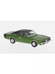 Brekina - Dodge Charger grün/schwarz 1969