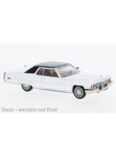   Brekina - Cadillac Coupe deVille, weiss/dunkelblau, 1972, 1:87