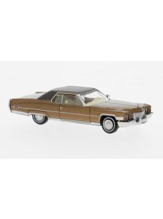   Brekina - Cadillac Coupe deVille, braun/dunkelbraun, 1972, 1:87