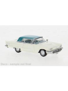 Brekina - Ford Thunderbird Cabriolet, weiss/blau, 1960, 1:87