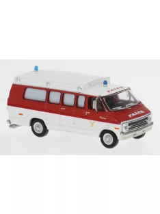 Brekina - Dodge B 200 Ambulance 1975 Falck