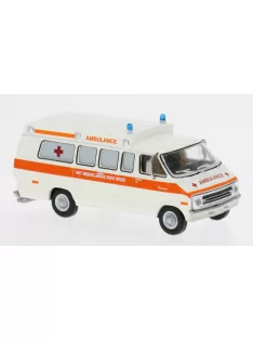 Brekina - Dodge B 200 Ambulance 1975 Nederlandse Rode Kruis
