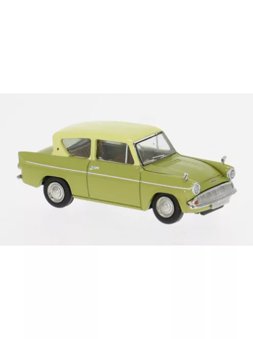Brekina - Ford Anglia hellgrün/beige 1959