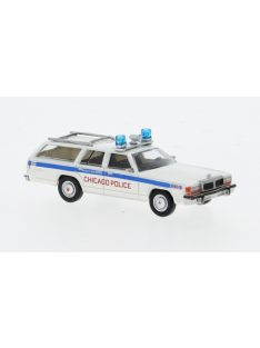 Brekina - Ford LTD Station Wagon, 1979, Chicago Police, 1:87