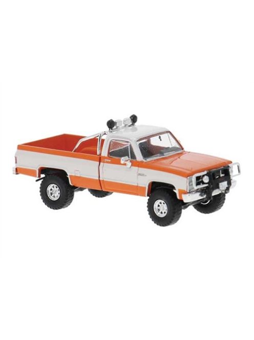 Brekina - GMC Sierra Grande, orange/weiss, 1982, 1:87