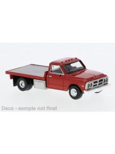 Brekina - GMC Sierra Grande Plattform, rot, 1968, 1:87