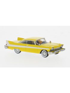 Brekina - Plymouth Fury, gelb/weiss, 1958, 1:87