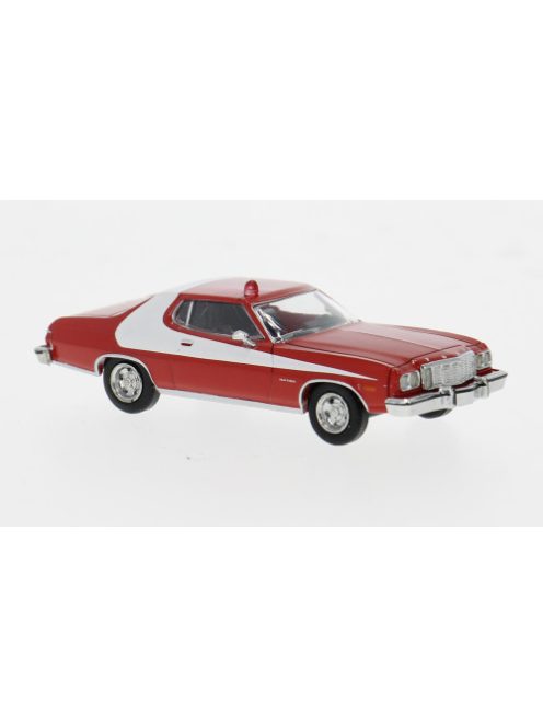 Brekina - Ford Gran Torino, rot/weiss, 1976, 1:87
