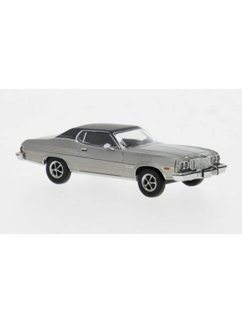 Brekina - Ford Gran Torino, silber/dunkelgrau, 1976, 1:87