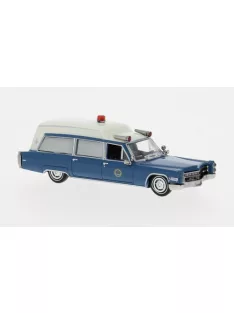 Brekina - Cadillac Miller Meteor Ambulance 1966 FBI