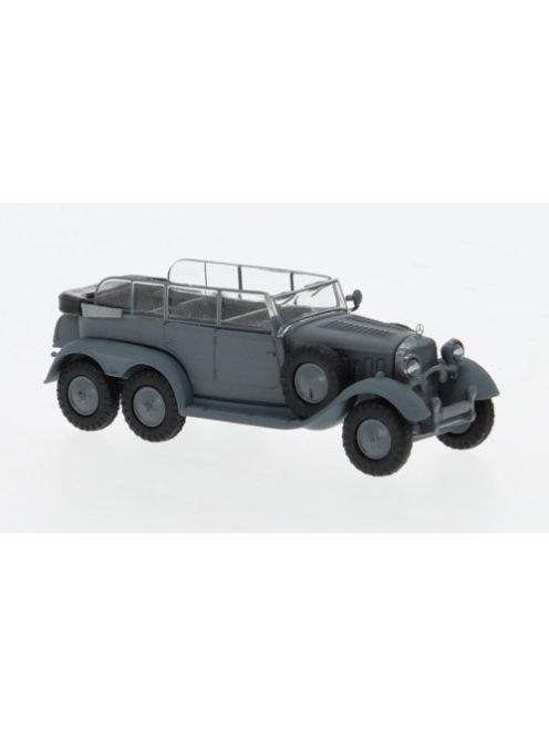 Brekina - Mercedes G4, dunkelgrau, 1938, 1:87