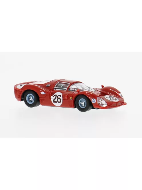Brekina - Ferrari 330P3 Daytona 1967 #26 P.Rodriguez/J.Guichet 1:87