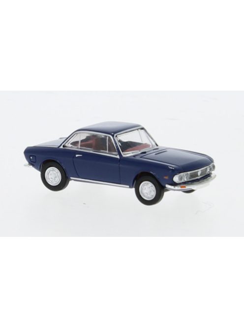 Brekina - Brekina, Lancia Fulvia Coupe, dunkelblau, 1970, 1:87