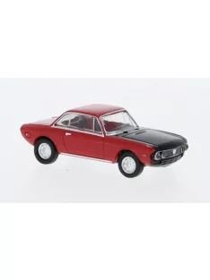 Brekina - Lancia Fulvia Coupe, rot/schwarz, 1970, 1:87
