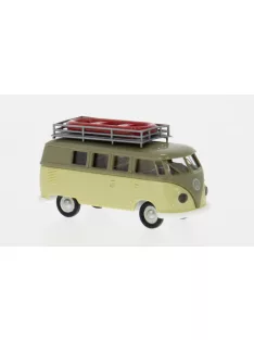 Brekina - VW T1b Camper, grau/hellgrün, 1960, 1:87