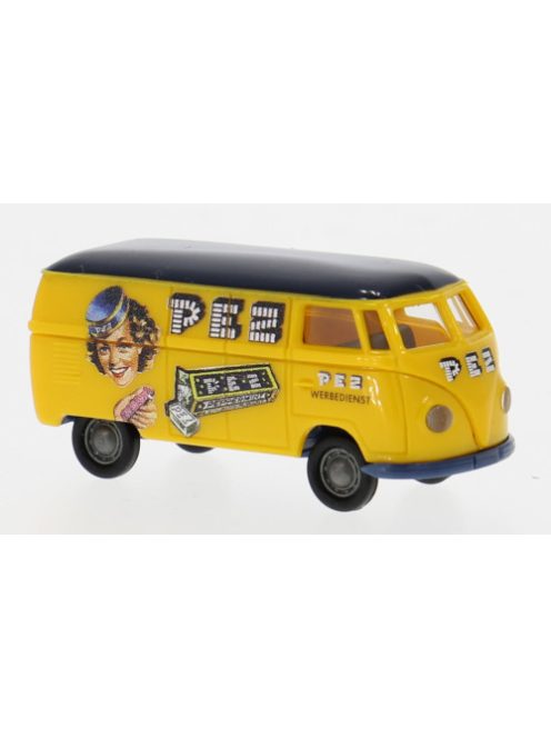 Brekina - VW T1a Kasten 1961 PEZ Werbedienst