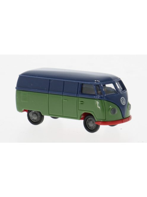 Brekina - VW T1a Kasten, dunkelblau/grün, 1950, 1:87