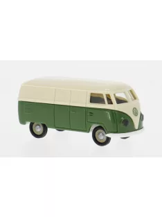 Brekina - VW T1a Kasten hellbeige/grün 1950 1:87