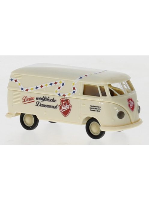 Brekina - Brekina, VW T1b Kasten, 1960, Nölke Dauerwurst, 1:87