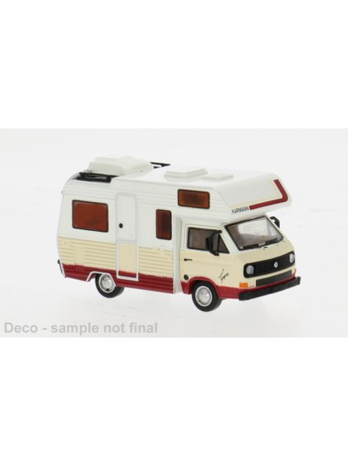Brekina - VW T3 Camper, weiss/hellbeige, 1983, 1:87