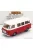 Brekina Plast - Fiat 238 Minibus 1966 Red White