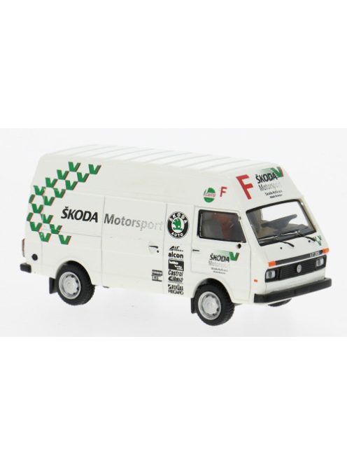 Brekina - VW LT Hochraum-Kasten 1985 Skoda Motorsport