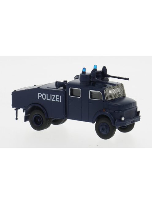 Brekina - Mercedes LA 1113 Wasserwerfer, 1966, Polizei Berlin, 1:87