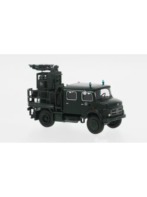 Brekina - Mercedes LA 911 Lichtmastwagen 1966 Polizei Hamburg