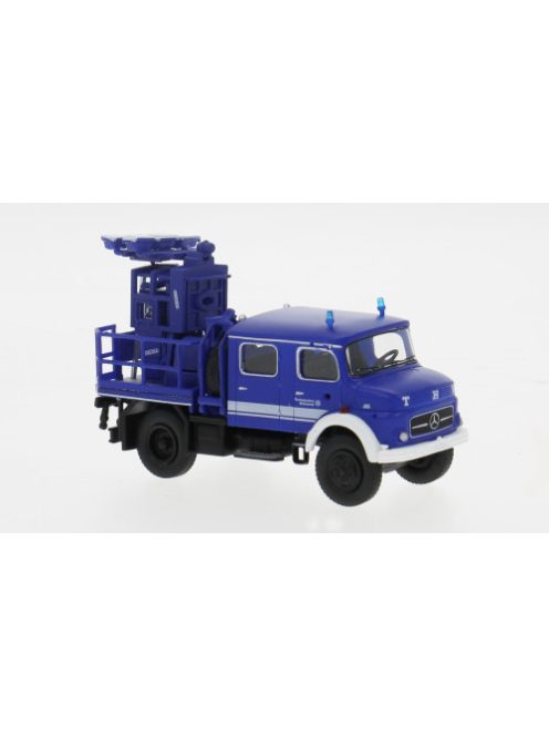 Brekina - Mercedes LA 911 Lichtmastwagen, 1966, THW, 1:87