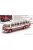 Brekina Plast - Skoda 706 Rto Lux Autobus 1958 Red White