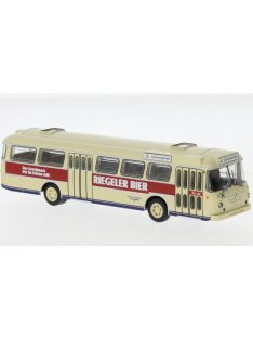   Brekina - Brekina, Büssing Senator 12 D, 1962, Freiburg - Riegeler Bier, 1:87