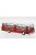 Brekina - Brekina, Ikarus 260 Stadtbus, 1972, Feuerwehr Flughafen Leipzig, 1:87