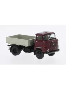   Brekina - Brekina, IFA W 50 Zugmaschine, dunkelrot/grau, 1965, 1:87