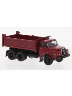   Brekina - Brekina, MAN 26.280 DHAK, dunkelrot/schwarz, 1972, 1:87