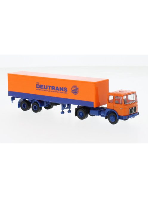 Brekina - MAN F7 Koffer-SZ, 1968, Deutrans, 1:87