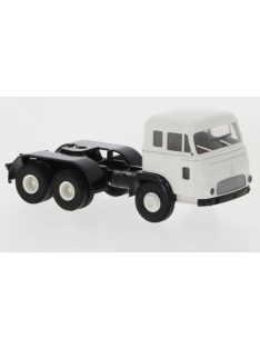   Brekina - Brekina, Magirus Saturn 3achs SZM, weiss/schwarz, 1965, 1:87