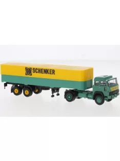   Brekina - Brekina, Magirus 310 D 16 PP-Sattelzug, 1974, Schenker, 1:87