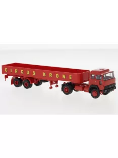   Brekina - Brekina, Magirus 310 D 16 Pritschen-SZ, 1974, Circus Krone, 1:87