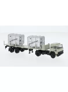   Brekina - Brekina, Magirus 310 D 16 Rungen-SZ, 1974, DB, 1:87