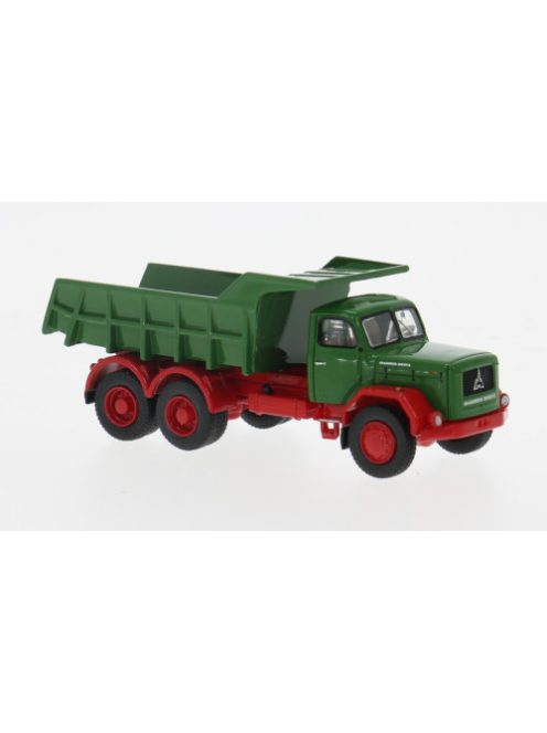 Brekina - Magirus Jupiter Kipper, grün/rot, 1960, 1:87