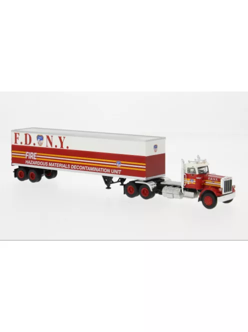 Brekina - Peterbilt 359 Ko-SZ 1973 FDNY 1:87